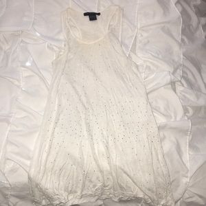 white tank top with rhinestones